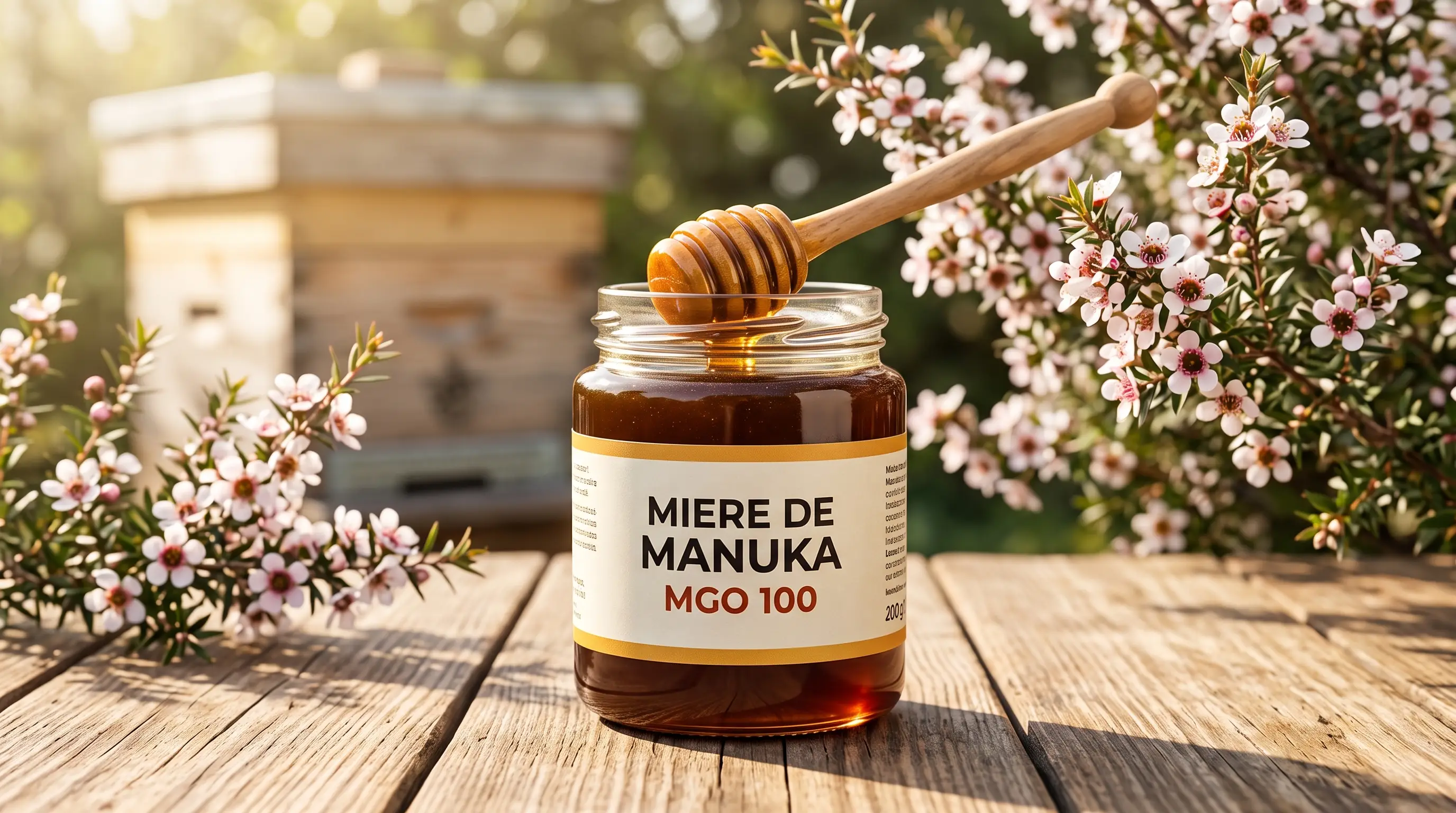 Miere de Manuka MGO 100+ și explicația nivelului de metilglioxal